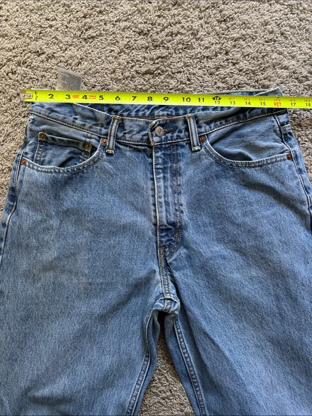 Levi's Vintage 550 Light Blue Men's Straight Leg Jeans
